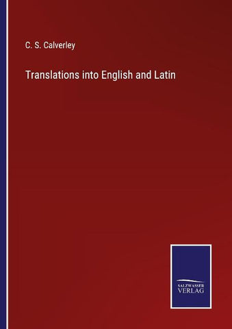 Translations into English and Latin
