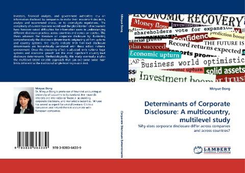 Determinants of Corporate Disclosure: A multicountry, multilevel study