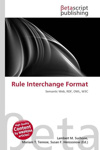 Rule Interchange Format