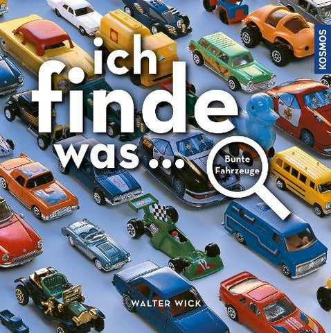 Ich finde was, bunte Fahrzeuge