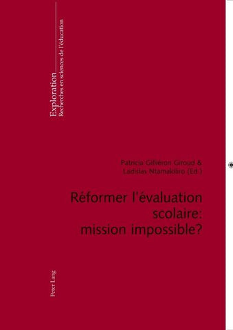 Réformer l’évaluation scolaire : mission impossible ?