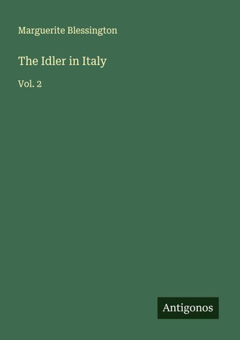 The Idler in Italy