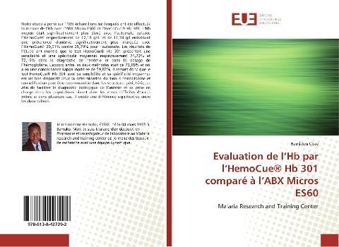 Evaluation de l'Hb par l'HemoCue® Hb 301 comparé à l'ABX Micros ES60