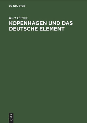 Kopenhagen und das deutsche Element