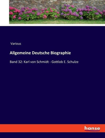 Allgemeine Deutsche Biographie