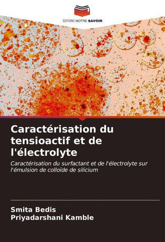 Caractérisation du tensioactif et de l'électrolyte