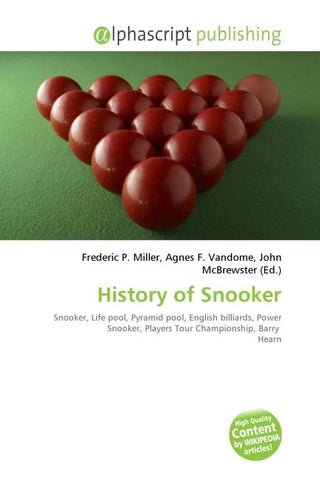 History of Snooker