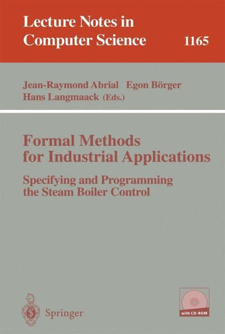 Formal Methods for Industrial Applications