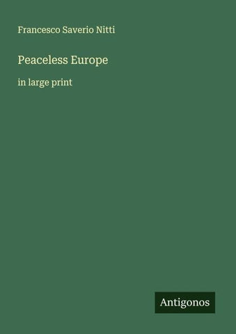 Peaceless Europe