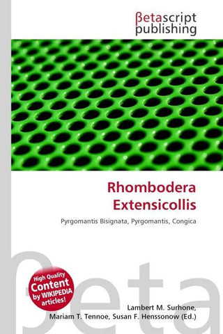 Rhombodera Extensicollis