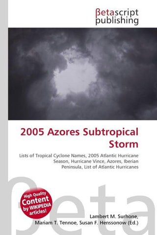 2005 Azores Subtropical Storm