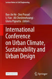 International Conference on Urban Climate, Sustainability and Urban Design