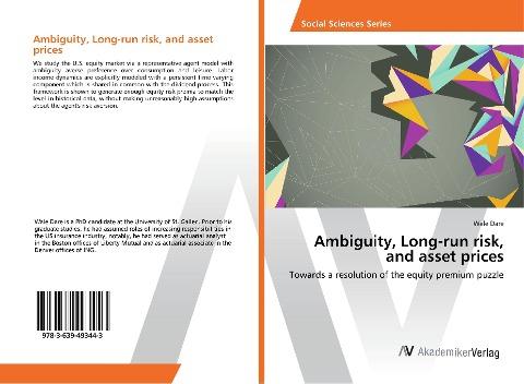 Ambiguity, Long-run risk, and asset prices
