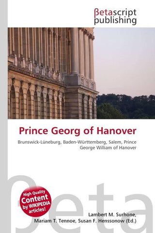 Prince Georg of Hanover