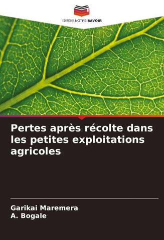 Pertes après récolte dans les petites exploitations agricoles