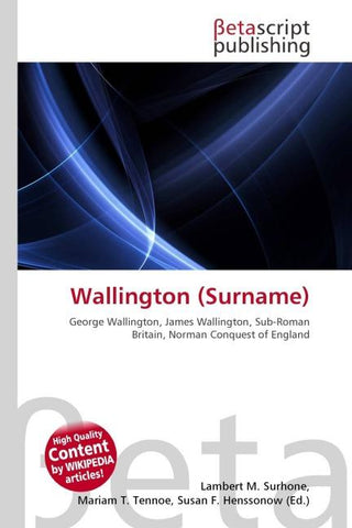 Wallington (Surname)