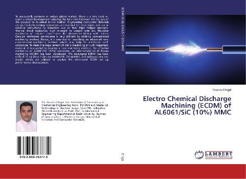 Electro Chemical Discharge Machining (ECDM) of AL6061/SiC (10%) MMC