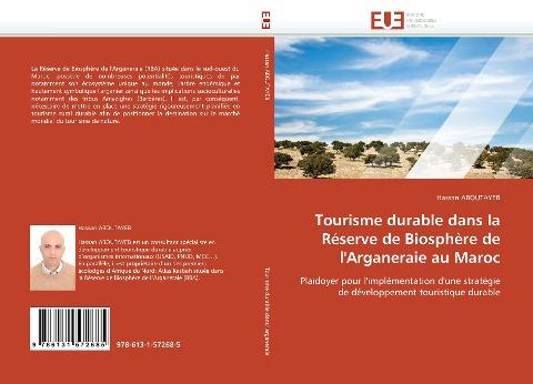 Tourisme durable dans la Réserve de Biosphère de l''Arganeraie au Maroc
