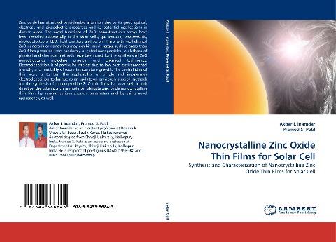 Nanocrystalline Zinc Oxide Thin Films for Solar Cell