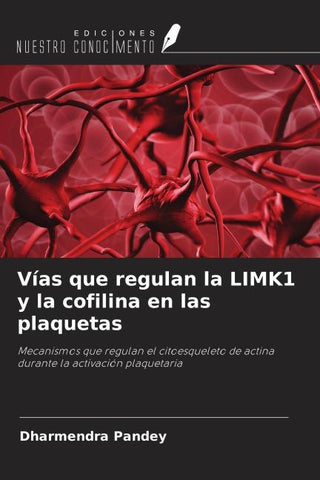 Vías que regulan la LIMK1 y la cofilina en las plaquetas