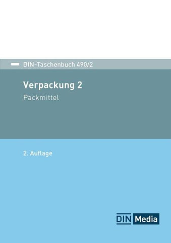 DIN-Taschenbuch 490/2