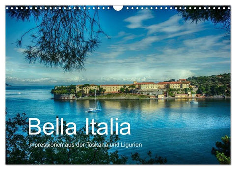 Bella Italia – Impressionen aus der Toskana und Ligurien (Wandkalender 2026 DIN A3 quer), CALVENDO Monatskalender