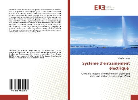 Système d'entraînement électrique