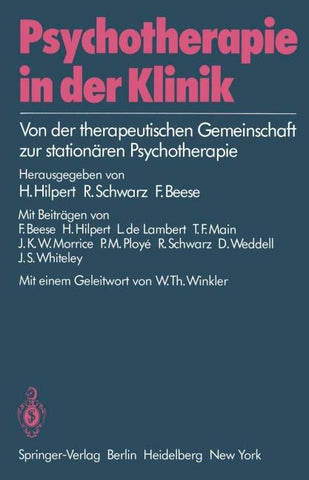 Psychotherapie in der Klinik