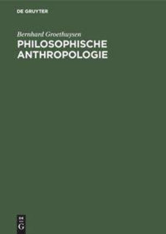 Philosophische Anthropologie