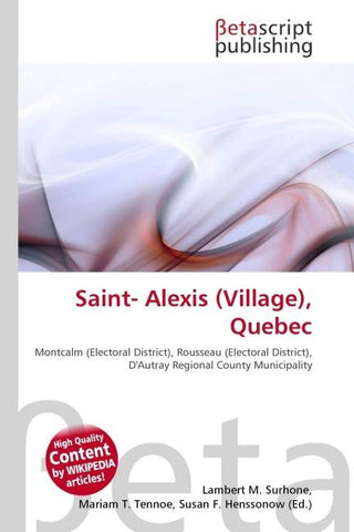 Saint- Alexis (Village), Quebec