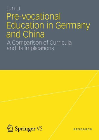 Pre-vocational Education in Germany and China