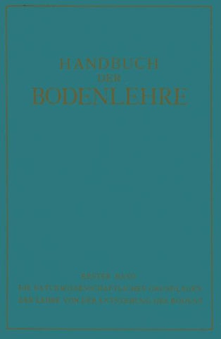 Die Naturwissenschaftlichen Grundlagen der Lehre von der Entstehung des Bodens