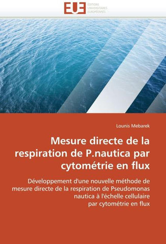 Mesure directe de la respiration de P.nautica par cytométrie en flux