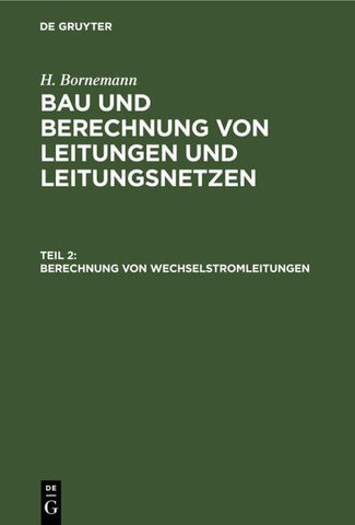 Berechnung von Wechselstromleitungen