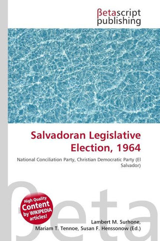Salvadoran Legislative Election, 1964