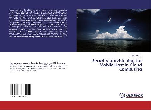 Security provisioning for Mobile Host in Cloud Computing