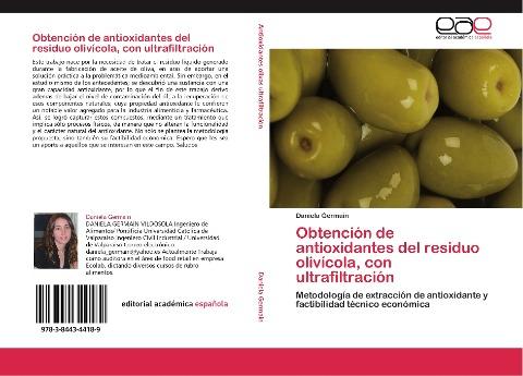 Obtención de antioxidantes del residuo olivícola, con ultrafiltración