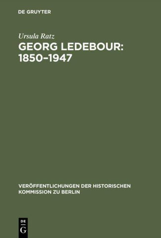 Georg Ledebour: 1850–1947