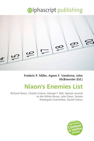 Nixon's Enemies List