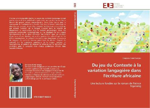 Du jeu du Contexte à la variation langagière dans l'écriture africaine