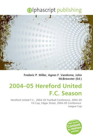 2004-05 Hereford United F.C. Season