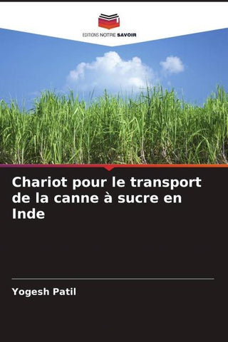 Chariot pour le transport de la canne à sucre en Inde
