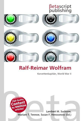 Ralf-Reimar Wolfram