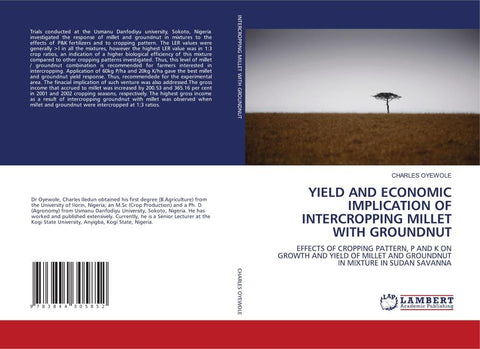 YIELD AND ECONOMIC IMPLICATION OF INTERCROPPING MILLET WITH GROUNDNUT