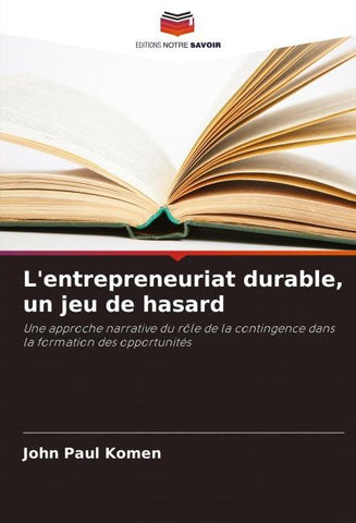 L'entrepreneuriat durable, un jeu de hasard