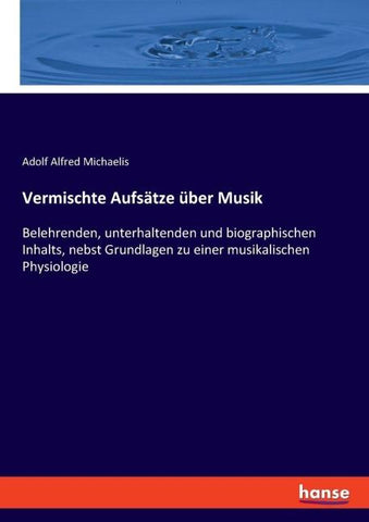 Vermischte Aufsätze über Musik