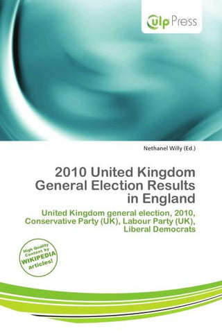 2010 United Kingdom General Election Results in England