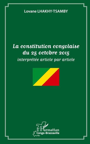 La constitution congolaise du 25 octobre 2015
