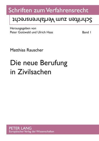 Die neue Berufung in Zivilsachen