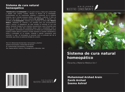 Sistema de cura natural homeopático